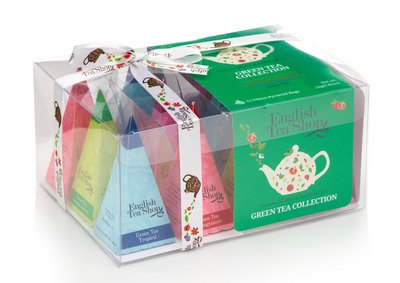 ETS Teegeschenk mit Schleife "Grüner Tee Kollektion"
